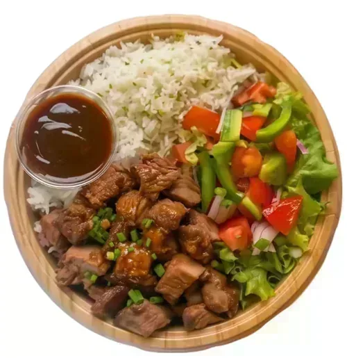 Poutine or rice bowl
